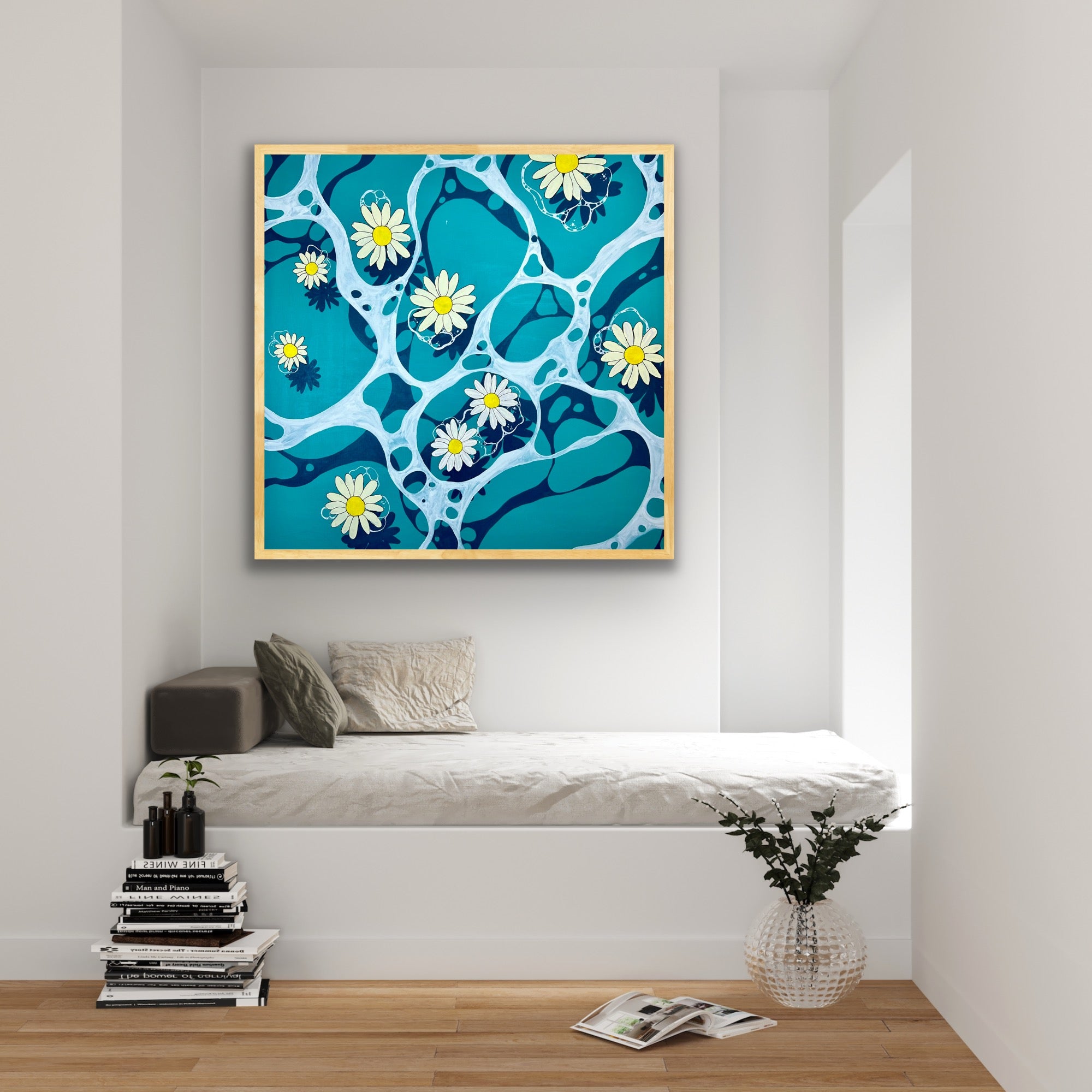 Etrarium 　Daydreamer Canvas Amazon.com: Living Room Canvas Wall Art Decor New Chinese